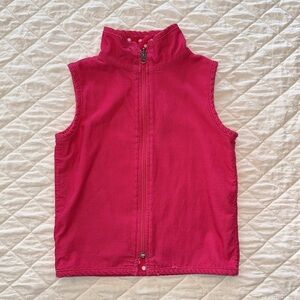 THE BAILEY BOYS Reversible Pink White Vest Girls Size 5